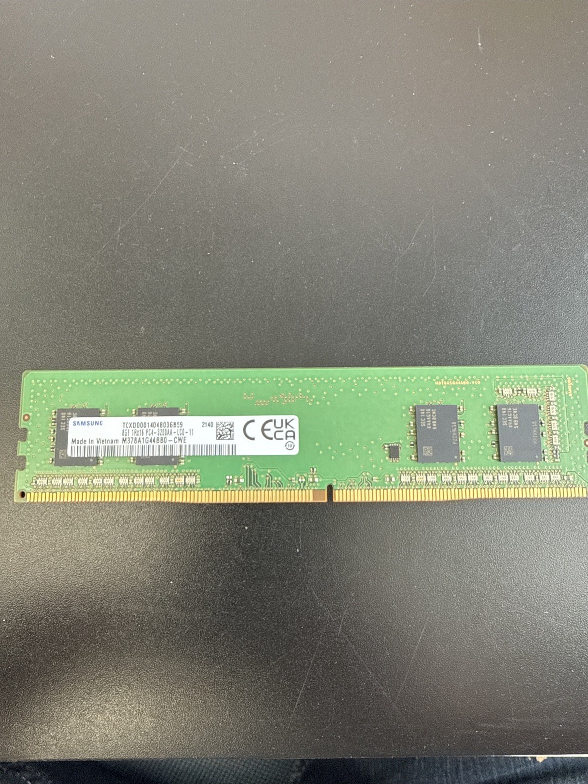 Samsung M378A1G44BB0-CWE DDR4-3200 8GB RAM PC4 CL22 UDIMM Non-ECC 288 Pin