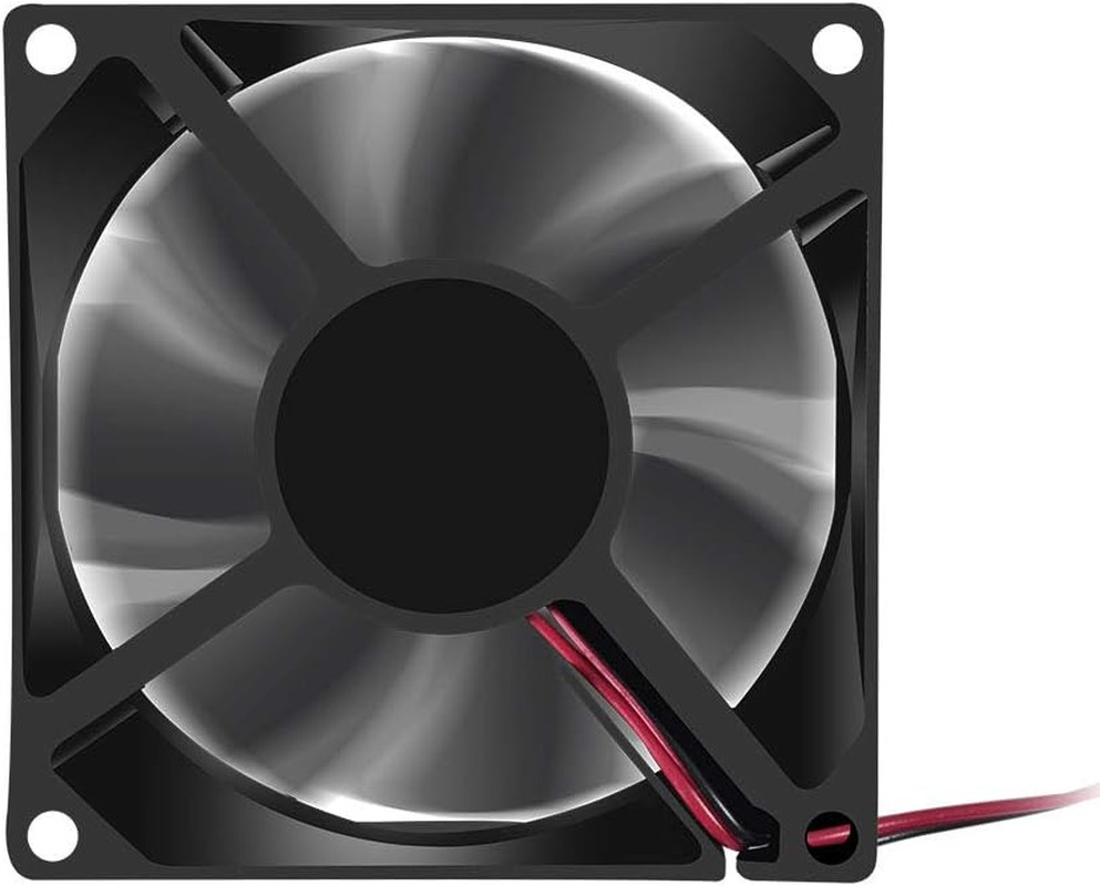 2Pcs 24V 3.14In 0.98In Fan 80Mm X 80Mm X 25Mm Fan DC 24V 8025 Brushless Cooling