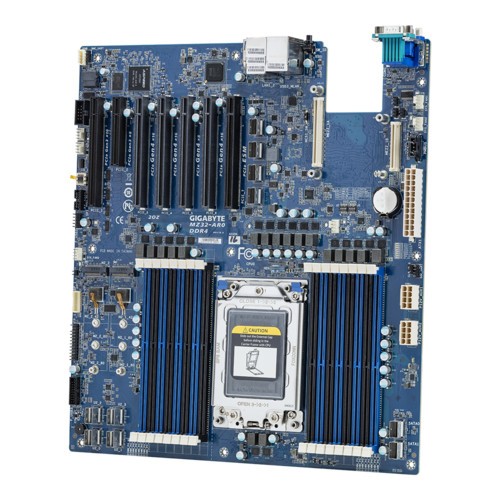 Gigabyte MZ32-ar0 Motherboard Rev 1.0 for AMD Epyc 7002 Series CPU