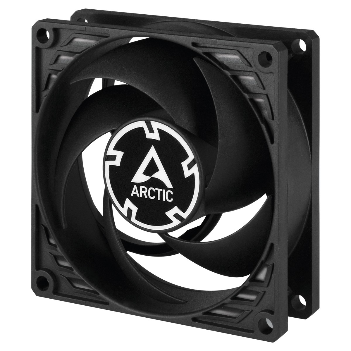 ARCTIC P8 Silent (Black) 80 mm Case Fan Very quiet motor Computer 1600 RPM