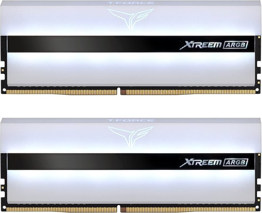 TEAMGROUP T-Force Xtreem ARGB 32GB (2x16G) DDR4 RAM 3600MHz TF13D416G3600HC18JBK