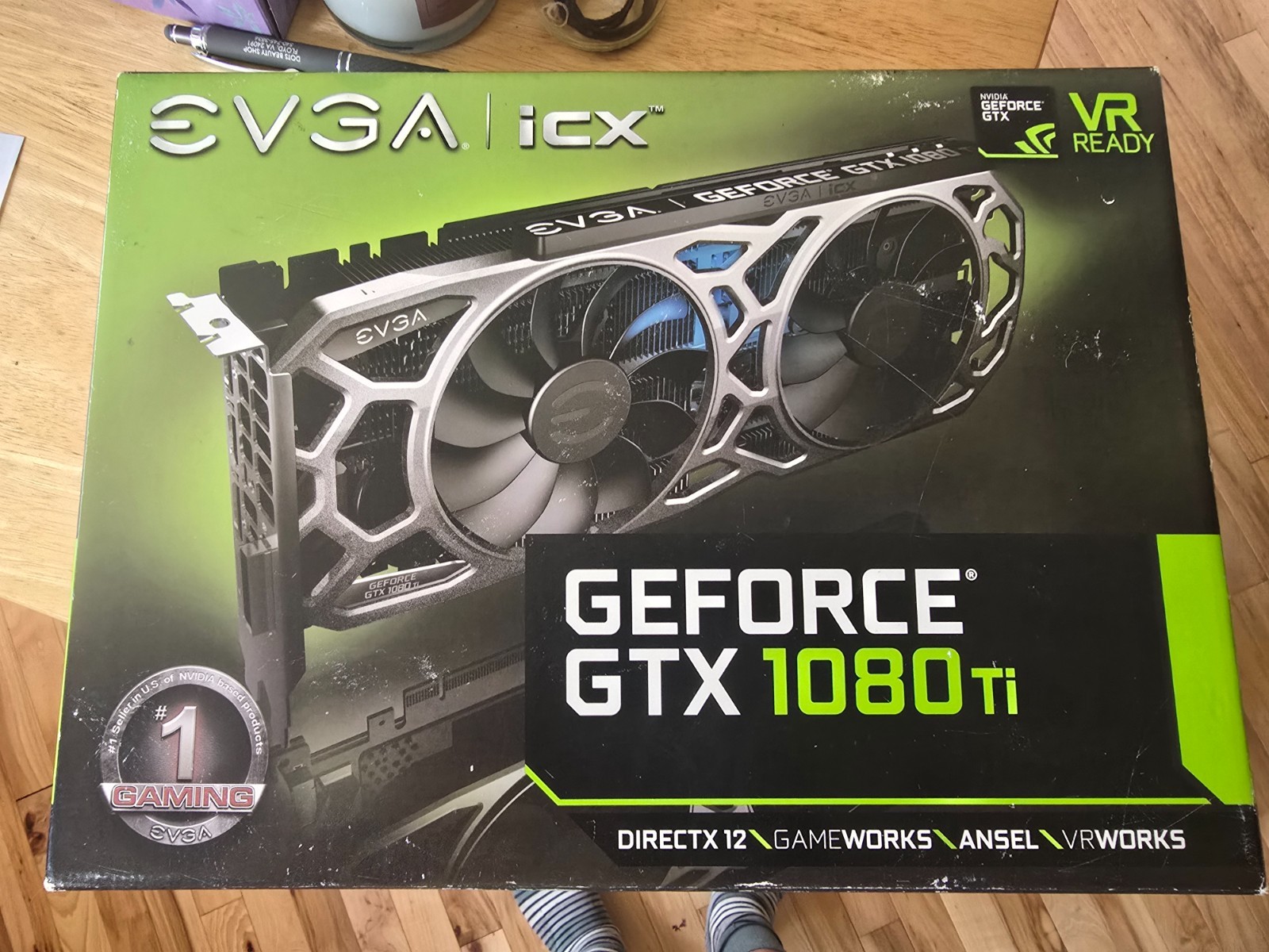 EVGA GeForce GTX 1080 TI SC2 Gaming 11GB GDDR5X Graphics Card (11GP46593KR)