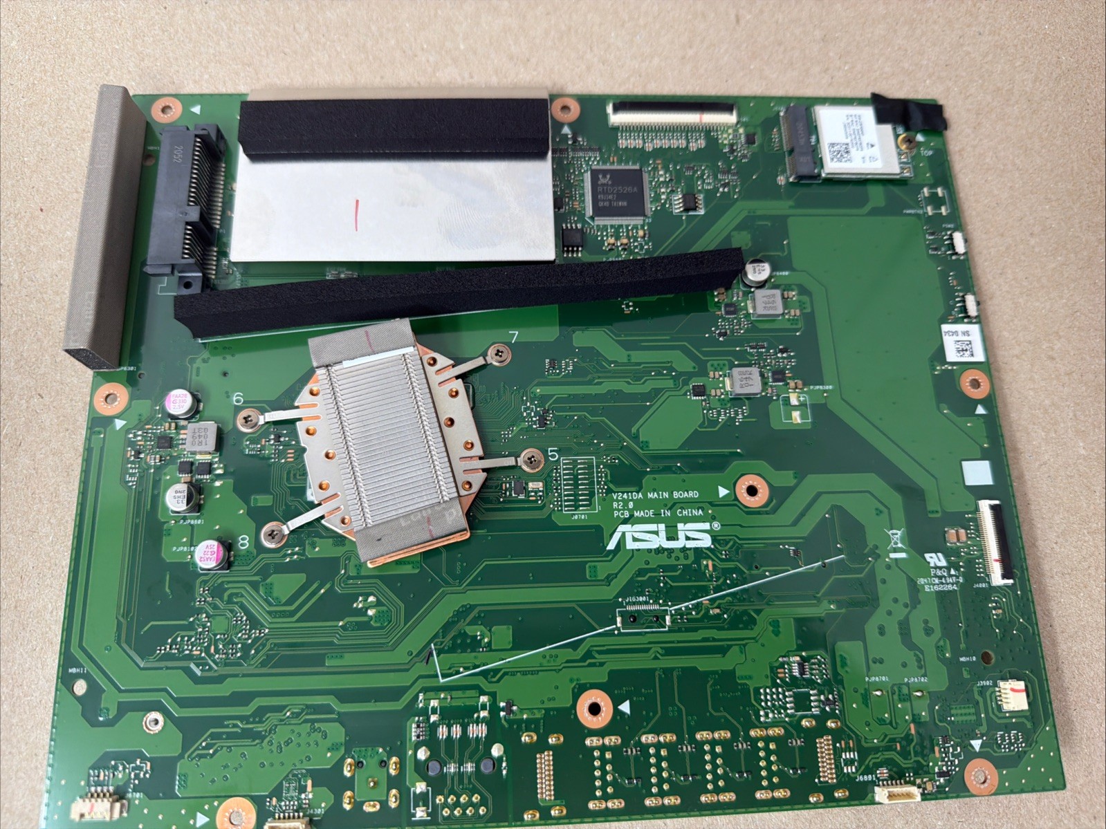 For ASUS None V241D V241DA V241DB V241F V241E V251D V221D Intel Motherboard