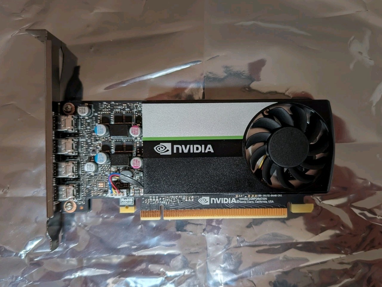 PNY NVIDIA T1000 Graphics Card T1000 8 GB GDDR6 PCIe 3.0 x16 Mini DP