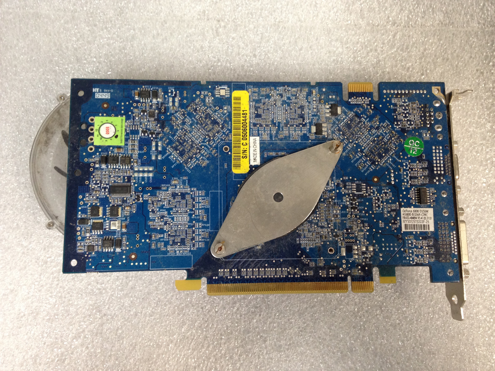 GeForce 6800 D256M 256MB Graphics Card