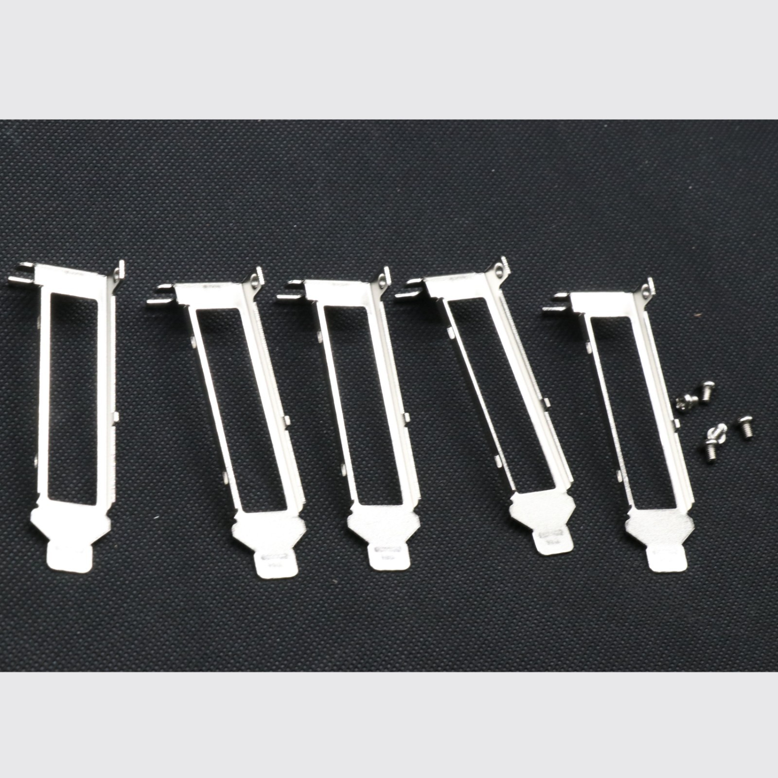 5pcs Low Profile Bracket for Intel E1G44ET E1G44ET2 I340-T4 I350-T4 Quad Port US