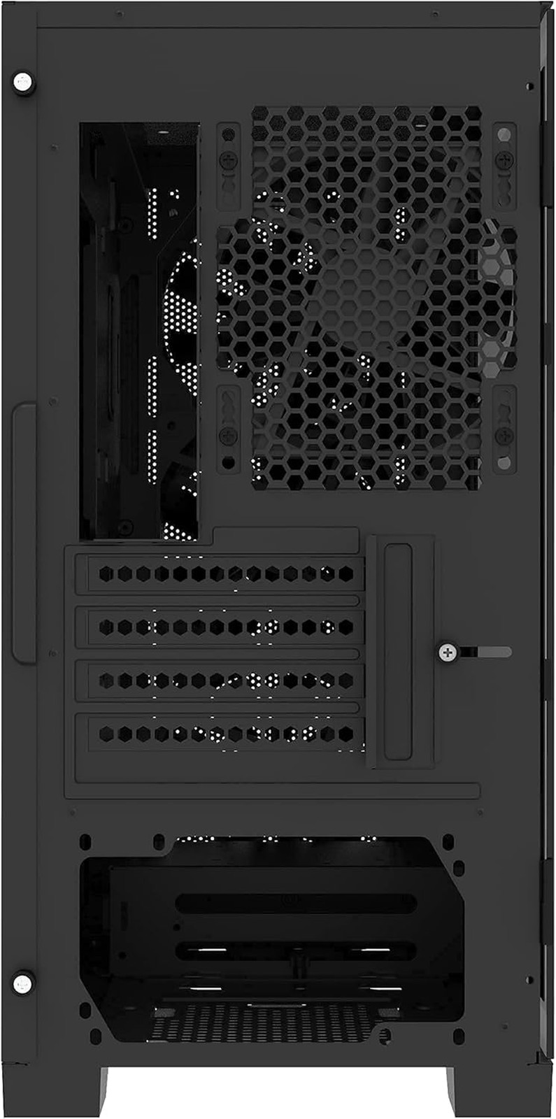 AIR 100 ARGB Micro-Atx Tower with Four ARGB Fans Pre Installed, Ultra-Minimalist