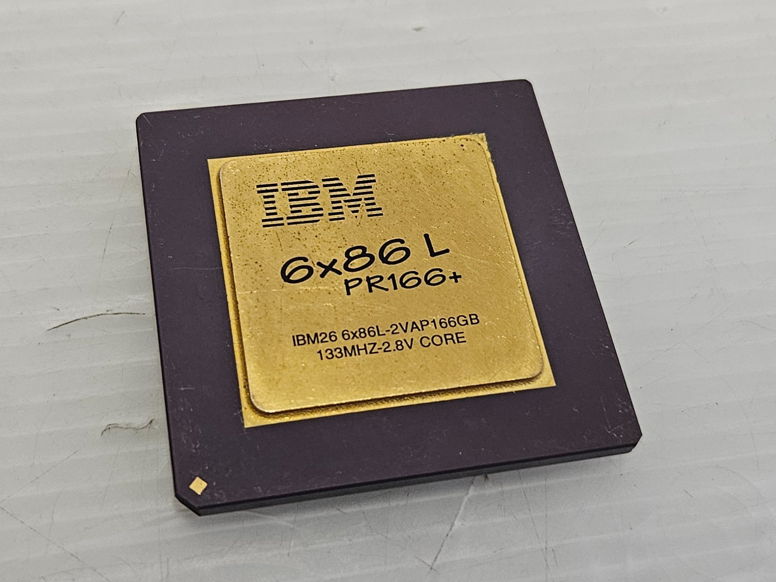IBM 6x86L PR166+, 6x86L-2VAP166GB, 133MHz, Socket 7, 2.8V, Vintage CPU, CPU012