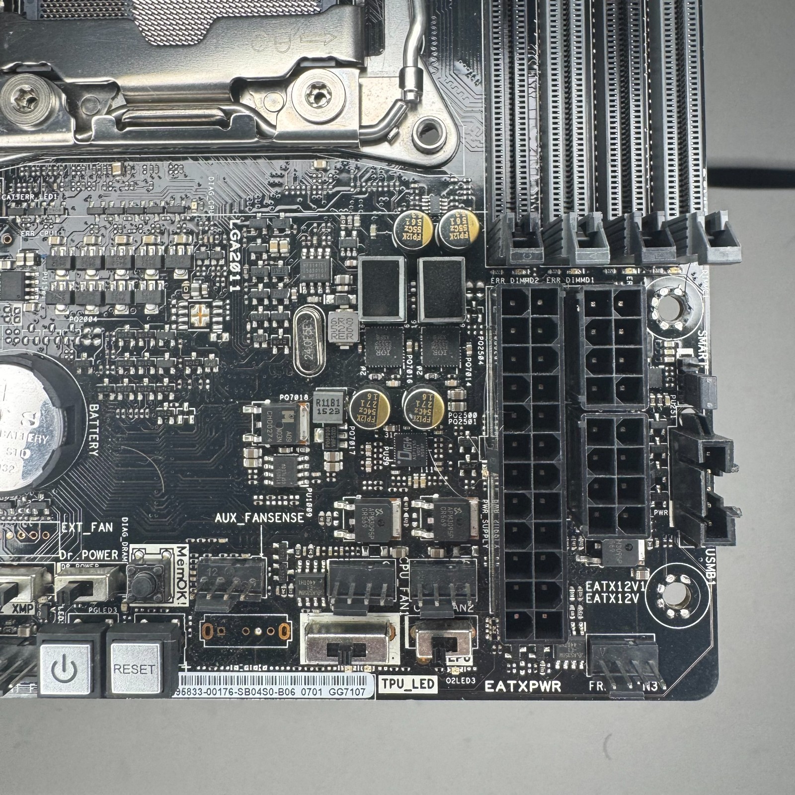 ASUS X99-WS/IPMI LGA2011-V3 Motherboard X99 ATX with I/O Shield – Fully Tested