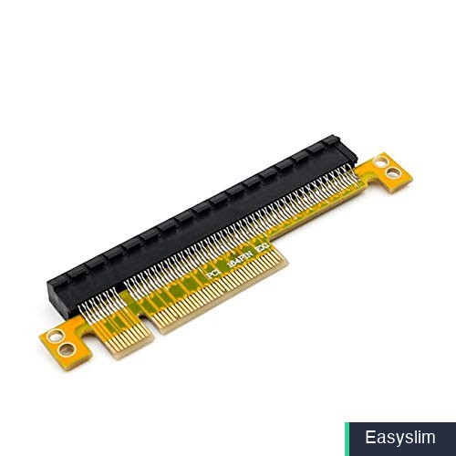 PCI Express 8X to 16X Extender Riser Card Adapter Converter PCB Male Female