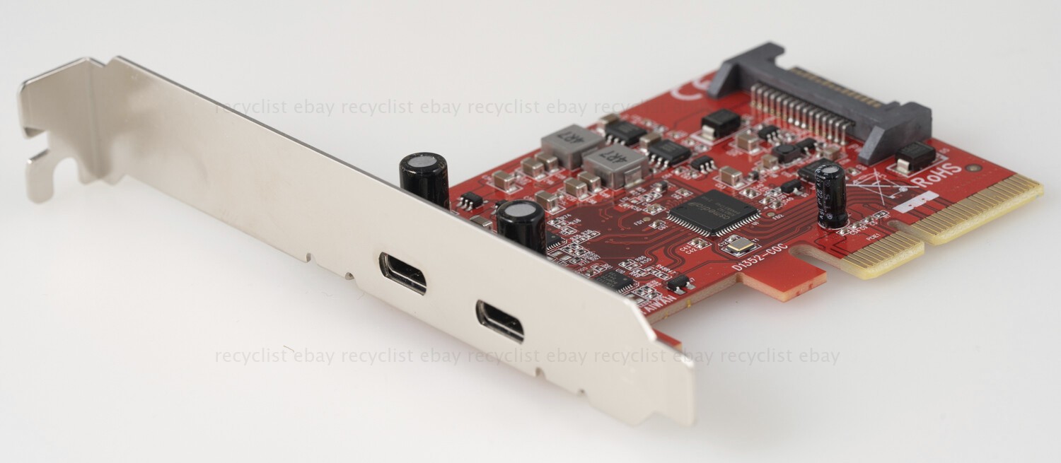 StarTech 2-Port USB 3.2 Gen 2 PCIe Card, USB-C 10Gbps SuperSpeed PCI Express 3.0