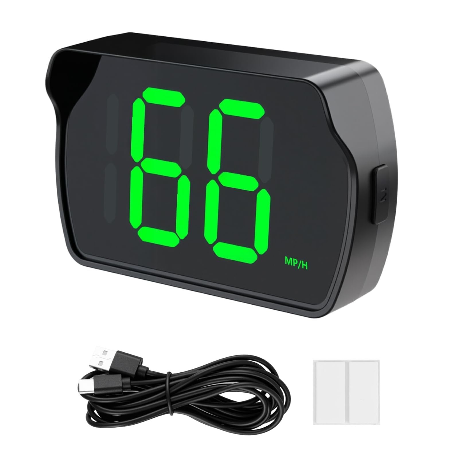 GPS Digital Speedometer for Car, Universal HUD Speed Meter with Large LED Dis…