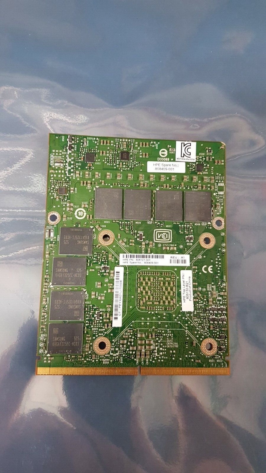 805132-B21 HPE NVIDIA TESLA M6 MXM 8GB MEZZANINE GPU FIO ADPTR 808409-001