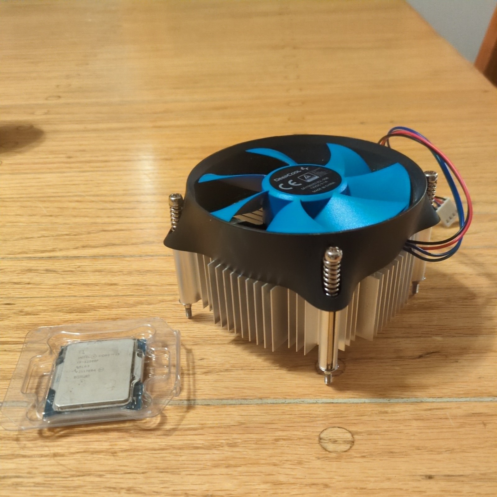Intel Core I3-12100F 4.3 GHz 4-Core CPU Processor with LGA 1700 and Cooler