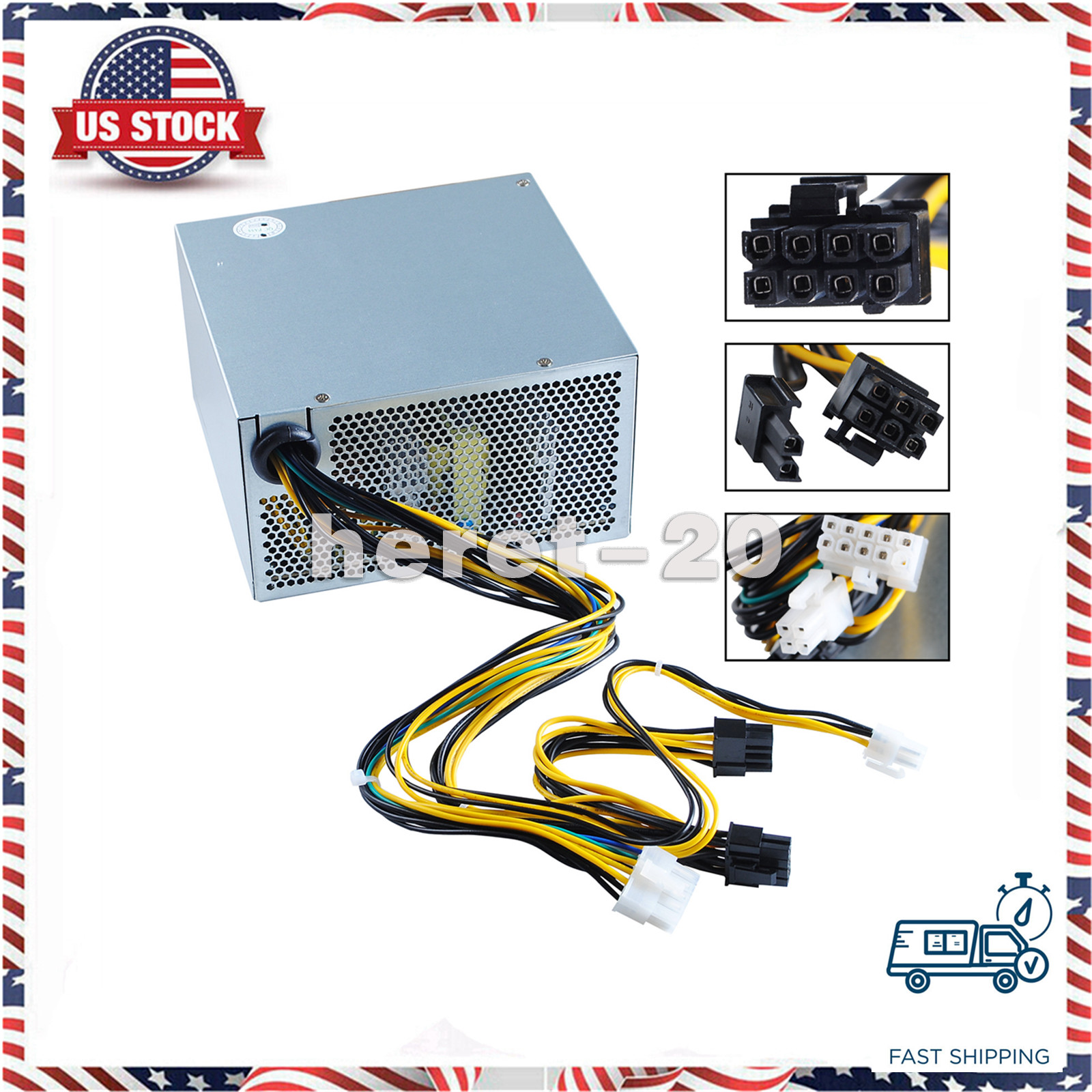 500W FSP500-40AGPAA 10Pin+4PIN Power Supply For Lenovo P300 P310 P320 P410