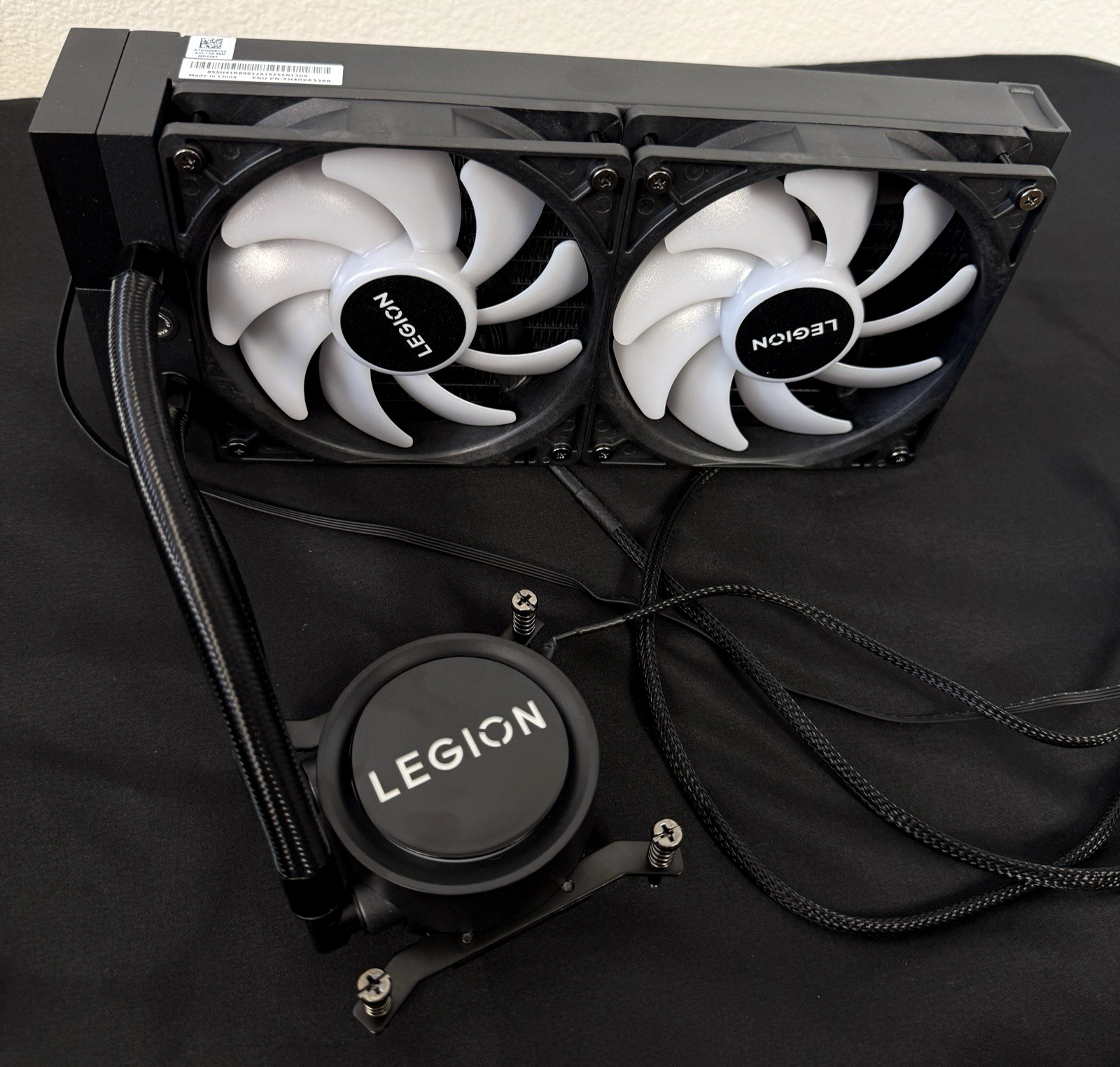 Lenovo Legion 240mm AIO Liquid CPU Cooler 2x120mm Fans FRU 5H40X63398 OEM