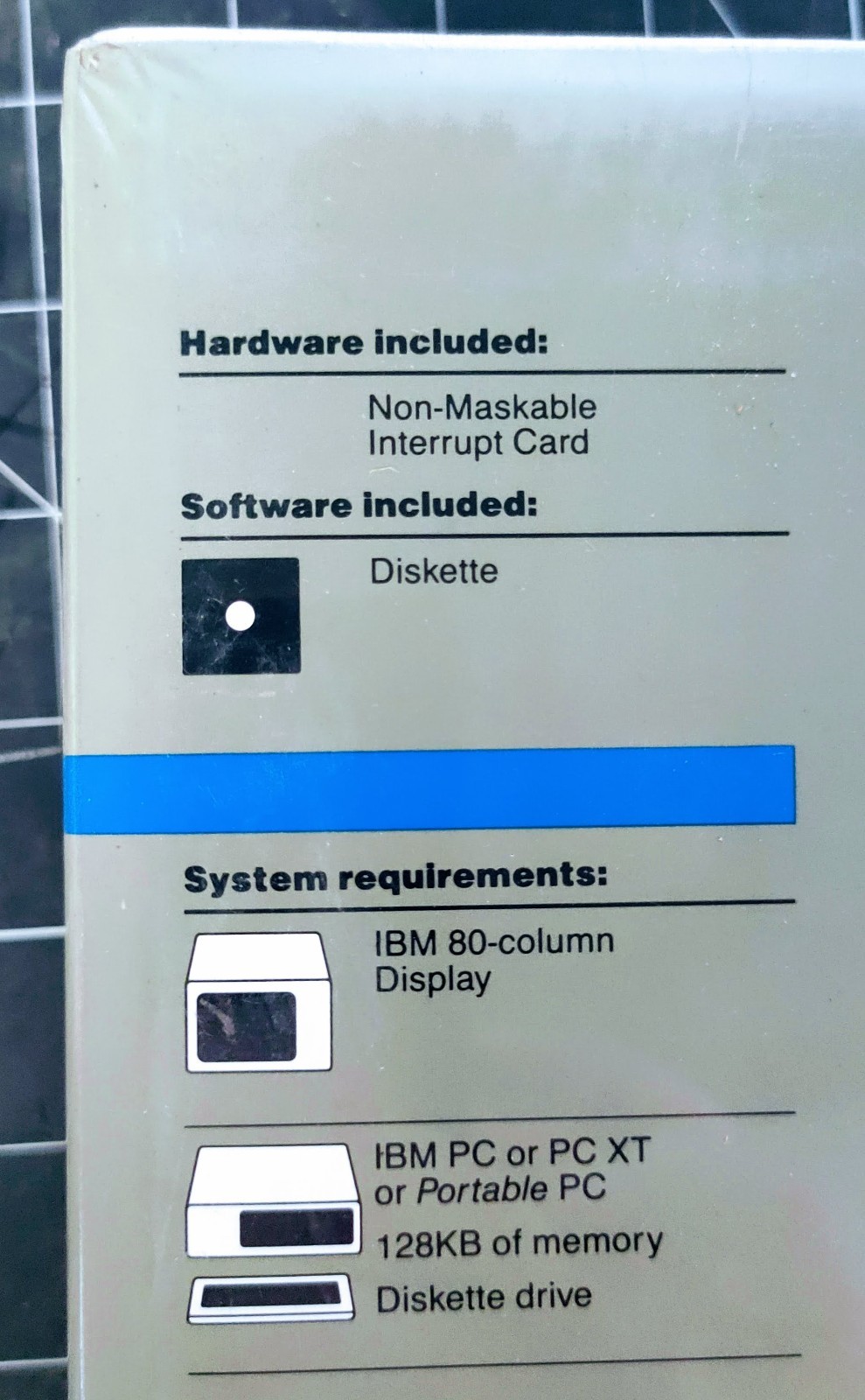 IBM Professional Debug Facility for the IBM PC XT, ISA 8-bit expansion card #E2