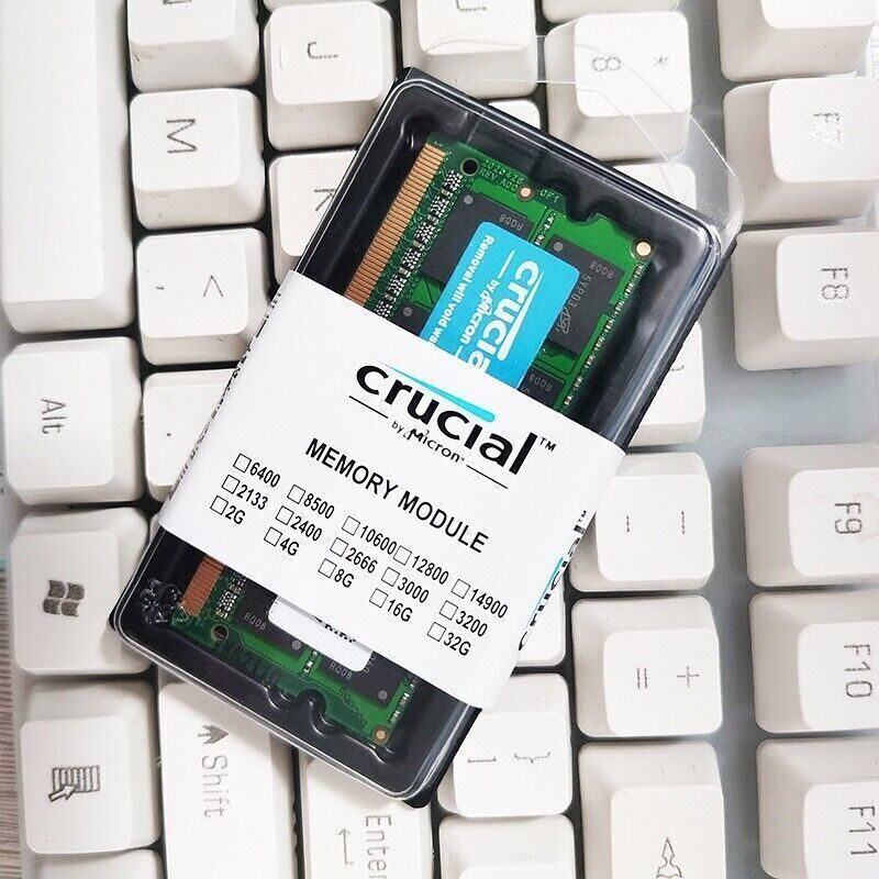Crucial DDR3L 16GB 2X8GB 1866 MHz PC3L-14900 1.35V Notebook Sodimm Memory RAM