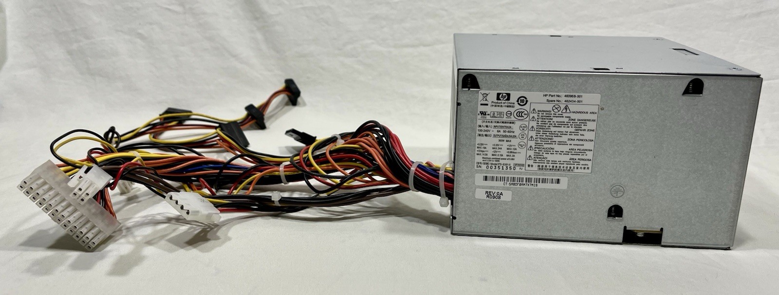 HP 365W Power Supply PS-6361-5 460868-001 462434-001 Compaq DC7800 DC7900 PSU