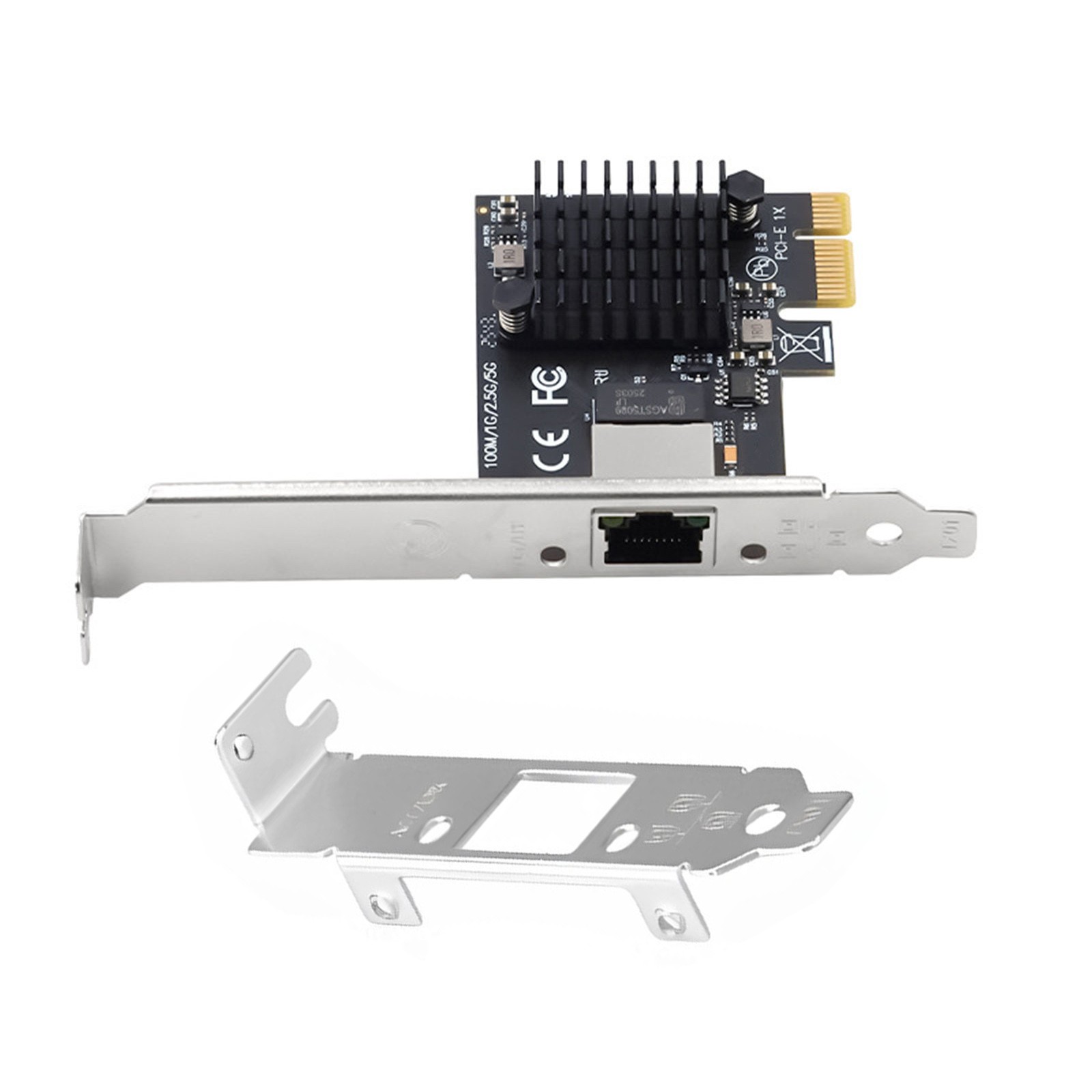 5Gbps PCIe Ethernet Adapter For Realtek RTL8126 RJ45 Network Card Low Profile