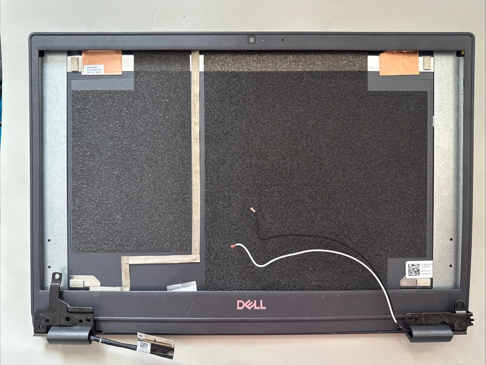Genuine Dell Latitude 3410 Screen Cover Grey- 0GMYC0