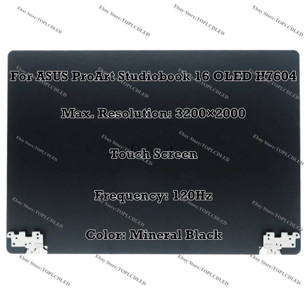 ASUS ProArt Studiobook 16 OLED H7604JI-MY121X 3.2K Screen Unit Replacement