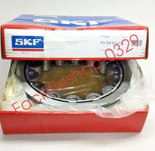 1PC SKF NU 328 ECJ/C3 single row cylindrical roller bearing DHL/FedEx