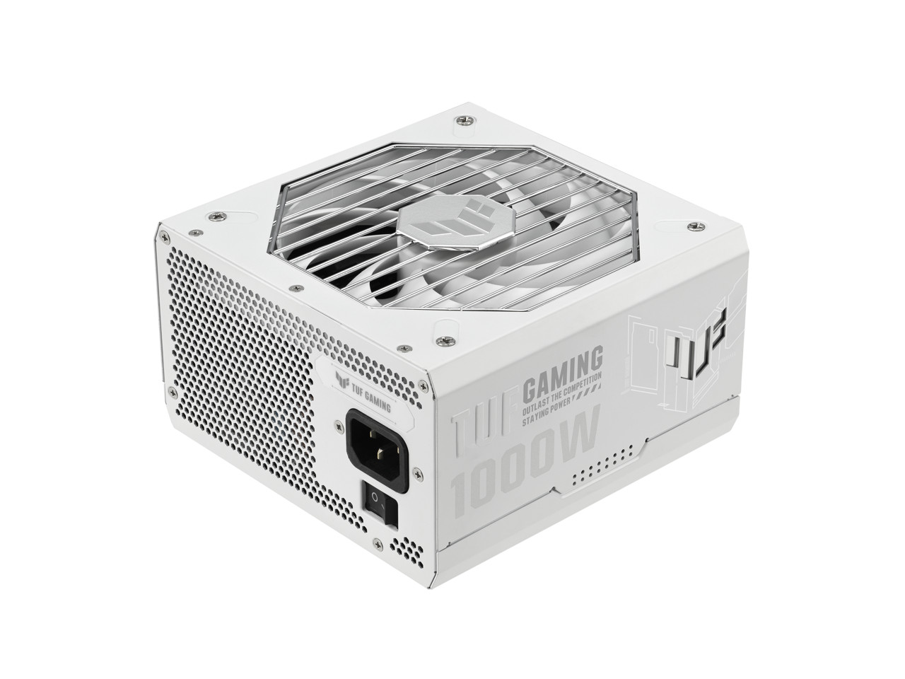 ASUS TUF Gaming 1000W 80+ Gold White Edition (1000 Watt, Fully Modular Power