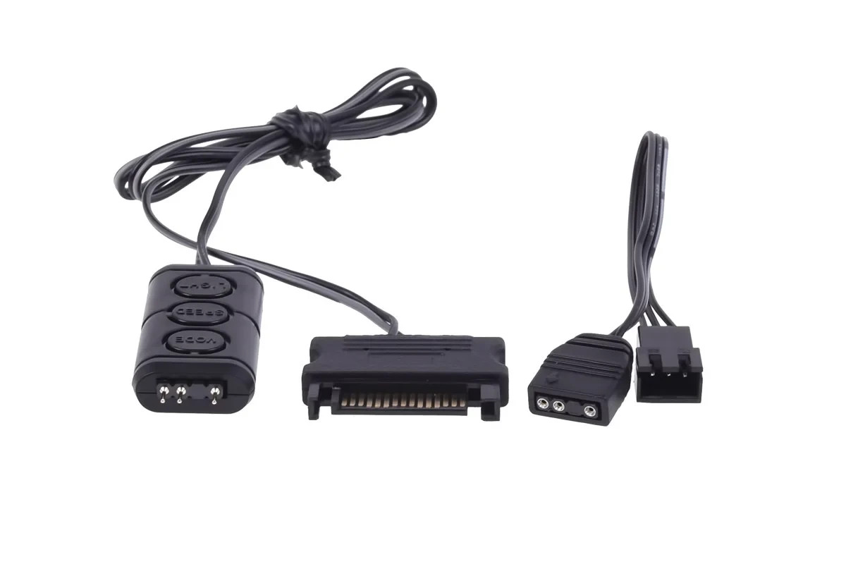 Alphacool Aurora Eiscontrol Addressable RGB Controller, Black