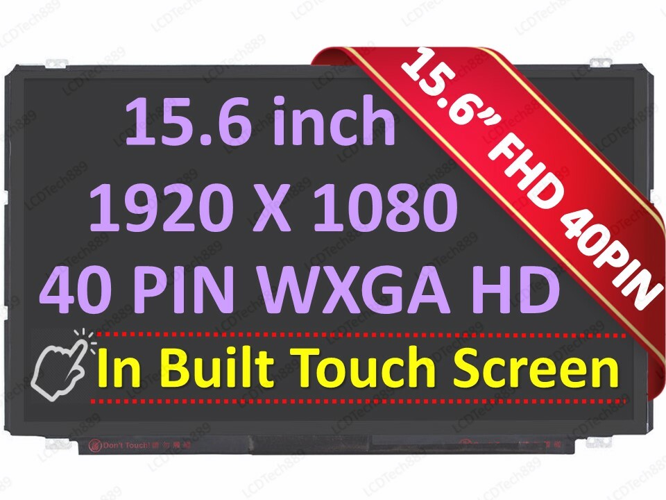 LCD TouchScreen For DELL 15 (7000) 15-7547 15-7548 9F8C8 JTMV8 H1G7K B156HAT01.0