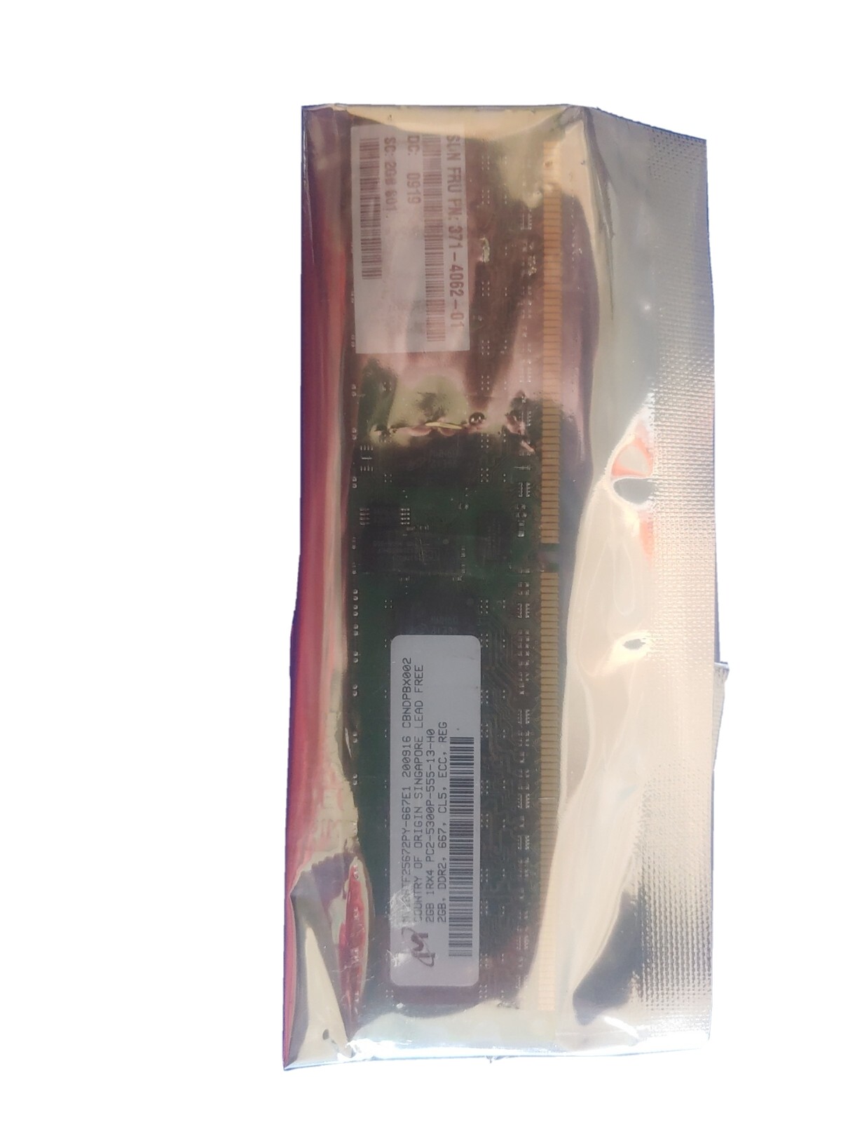 Sun 371-4062 2GB PC2-5300 DDR2 DIMM (X4261A) 4z