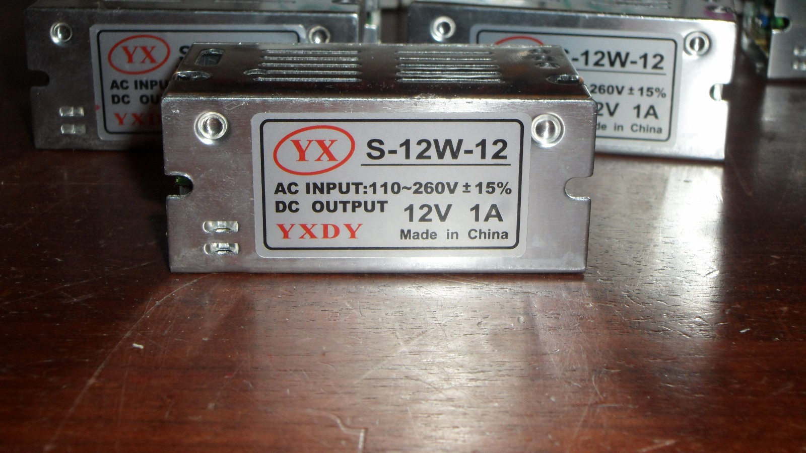8X S-12W-12 12W DC 12V 1A Output AC 110V/220V Input Switching Power Supply