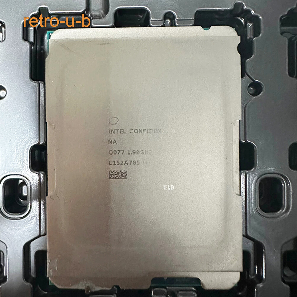 Intel Xeon GOLD 6430 ES Q077 CPU 32C/64T 1.9G 185W LGA4677 Processor