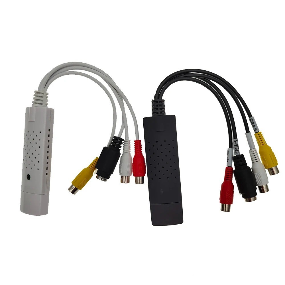 VHS to Digital Converter USB 2.0 Video Converter Audio Capture Card for VHS Box