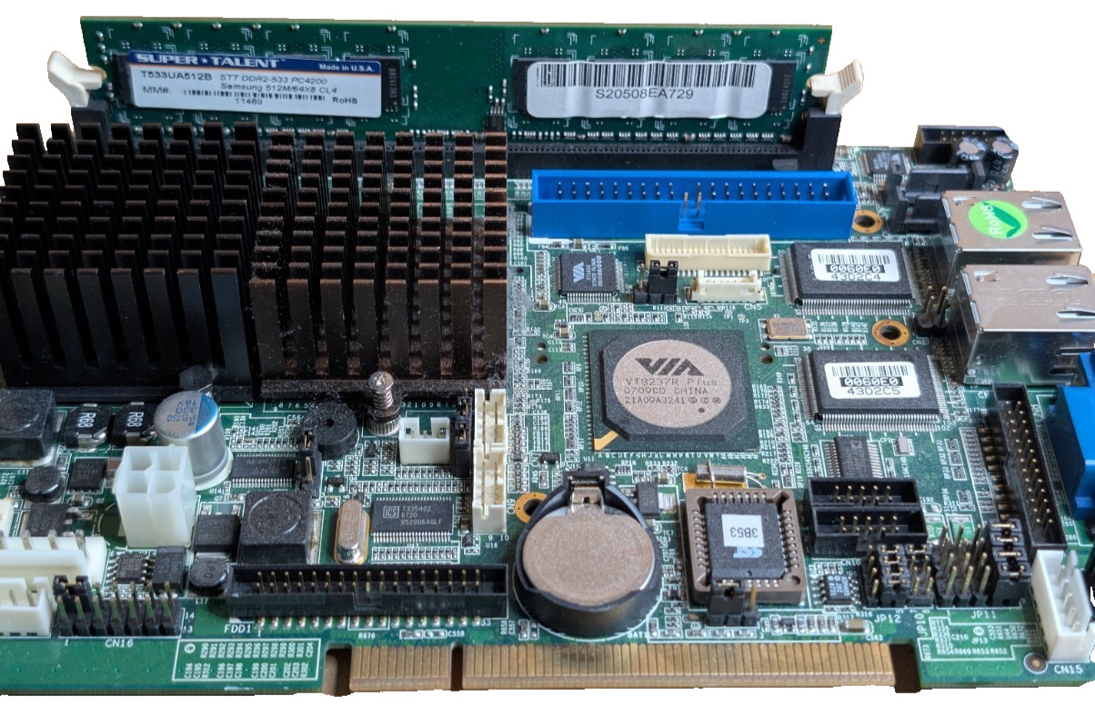 Axiomtek SBC82700 Half-Size PCI Single Board Computer VIA CPU 512MB DDR2