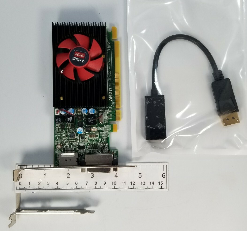 Dell AMD R5 430 2GB GDDR5 PCI-E DVI DisplayPort HDMI Windows 10 Video Card