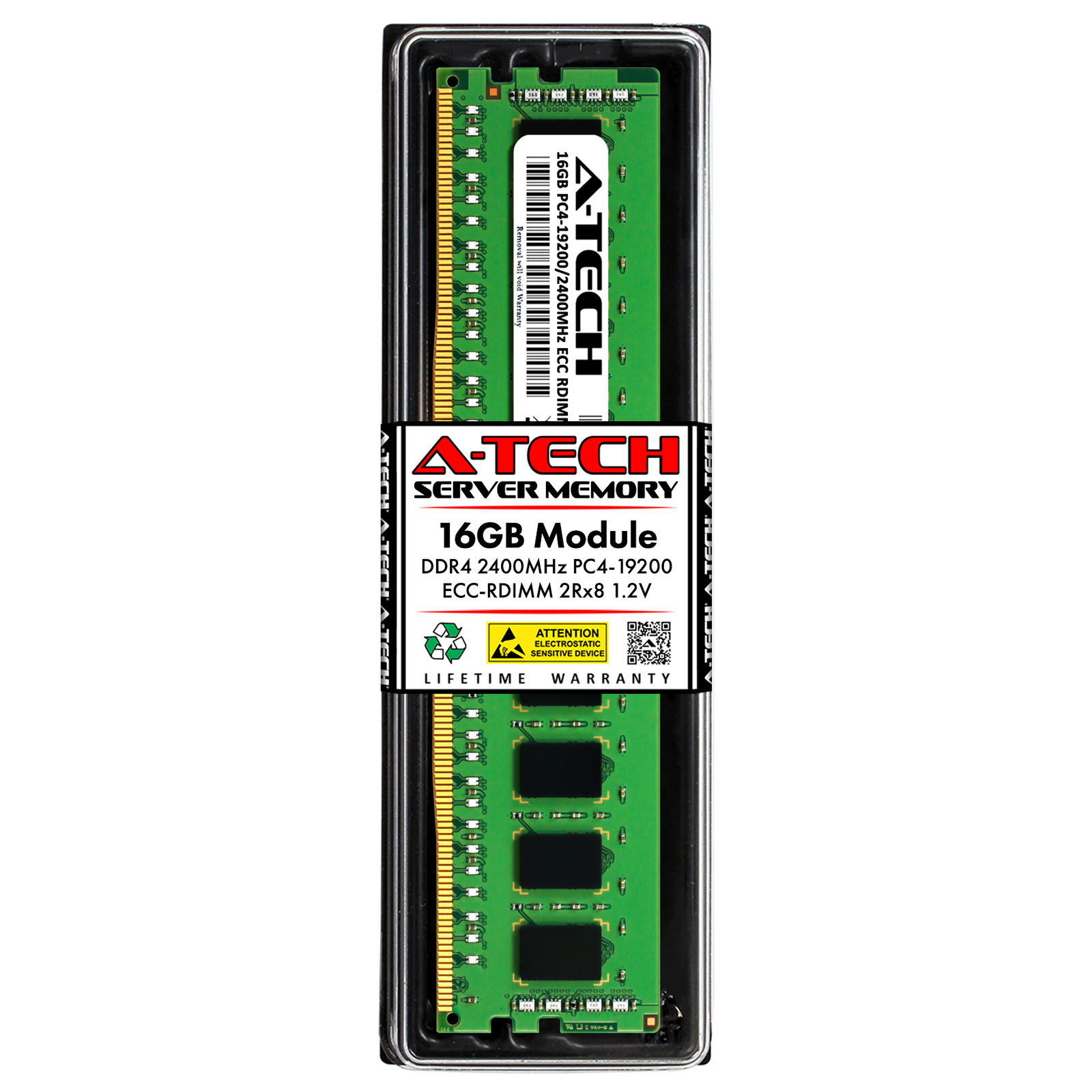 16GB PC4-19200 REG RDIMM (Samsung M392A2K43BB0-CRC Equivalent) Server Memory RAM