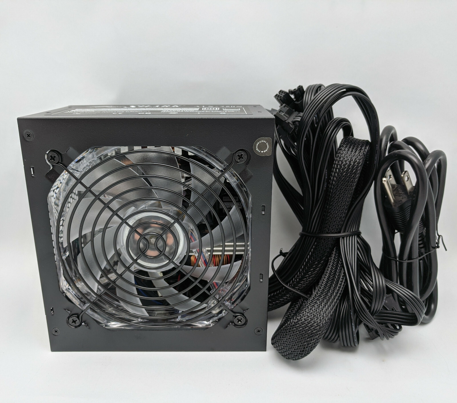 750W Quiet 120mm LED Fan ATX 12V Gaming Power Supply Unit 750-WATT Intel/AMD PC