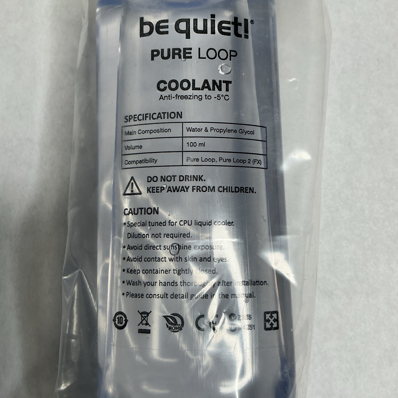 be quiet! Pure Loop Coolant Liquid refill 100ml