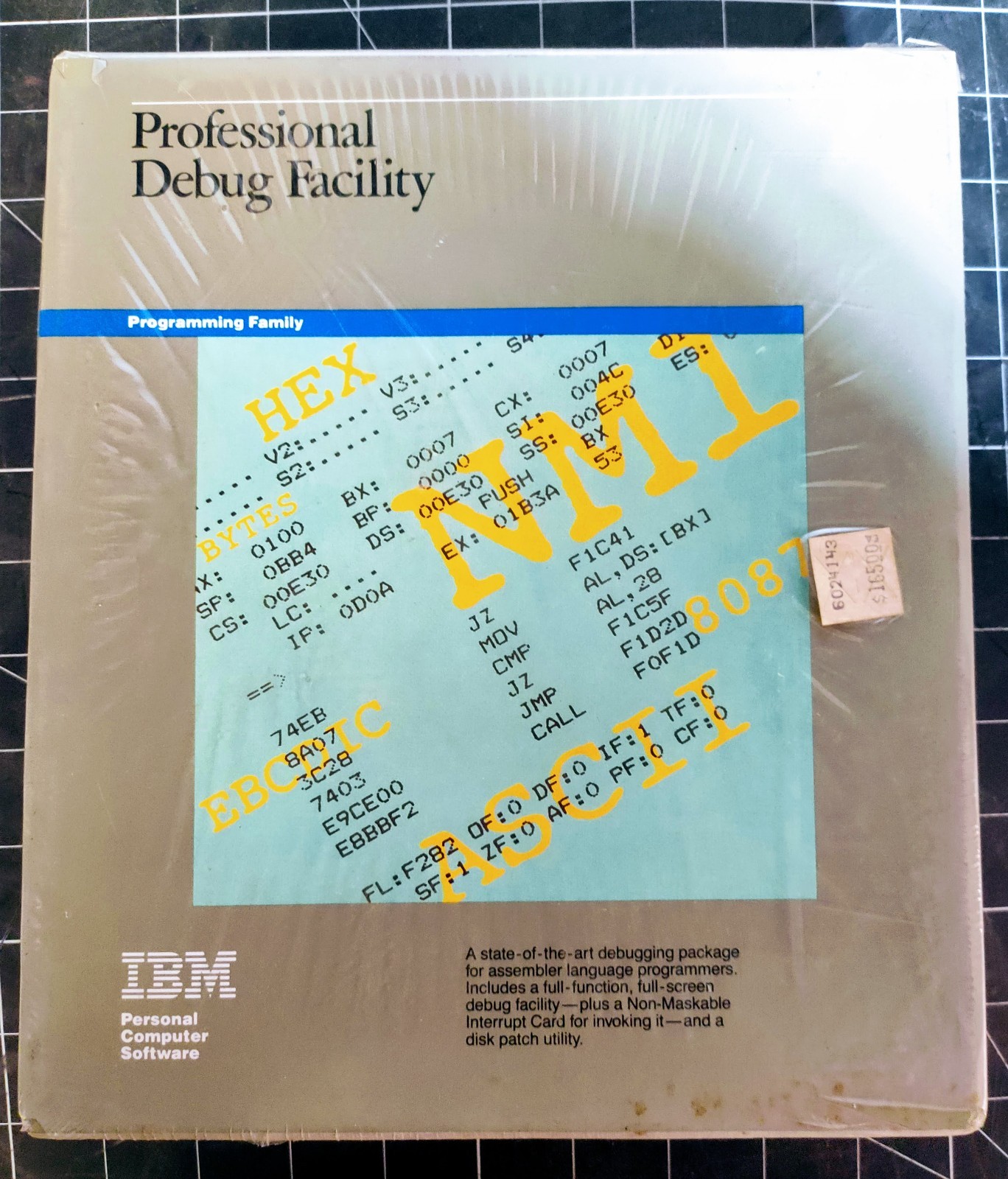 IBM Professional Debug Facility for the IBM PC XT, ISA 8-bit expansion card #E2