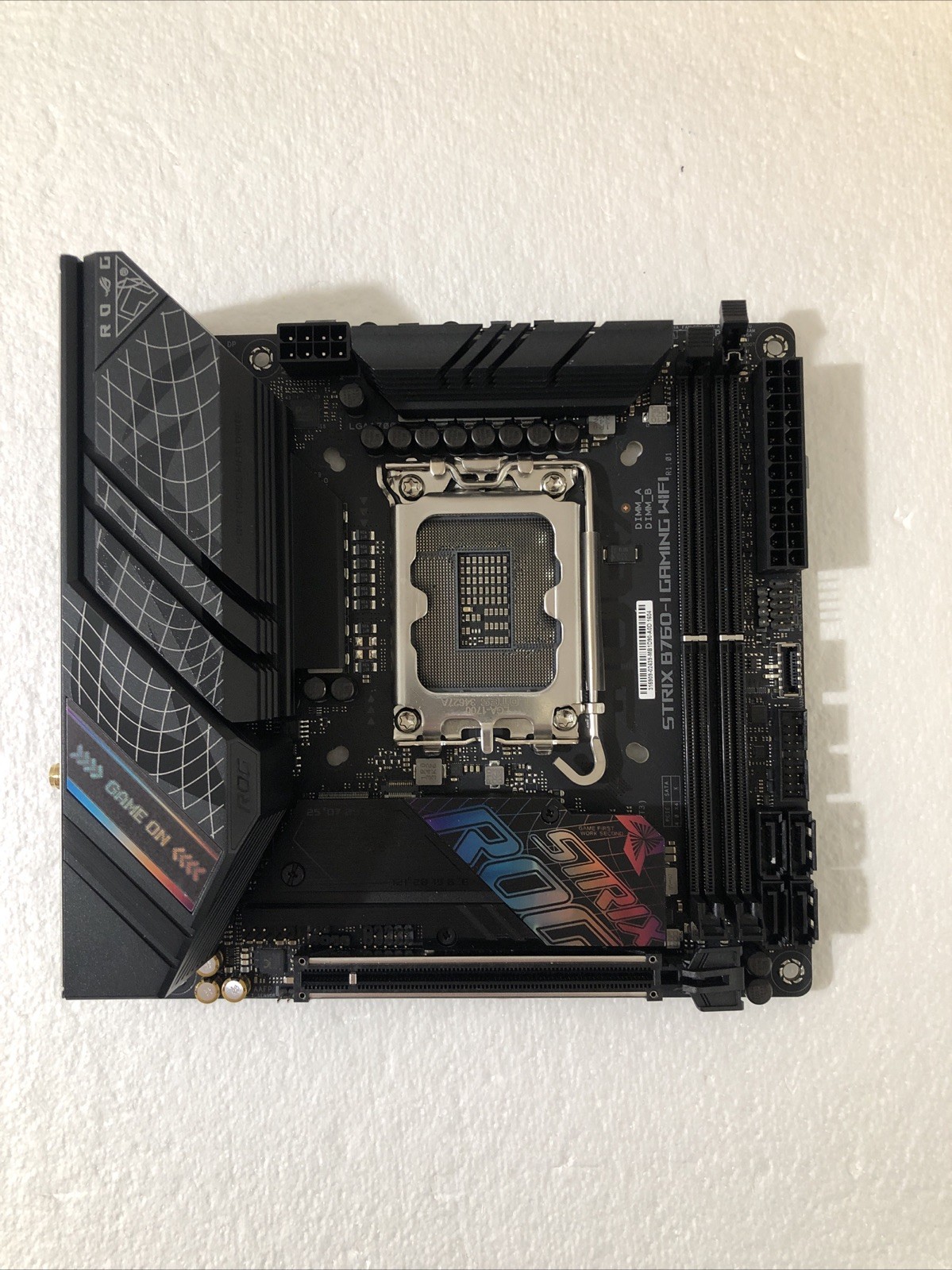 ASUS ROG STRIX B760-I GAMING WIFI LGA 1700 Intel Motherboard (BENT PINS)
