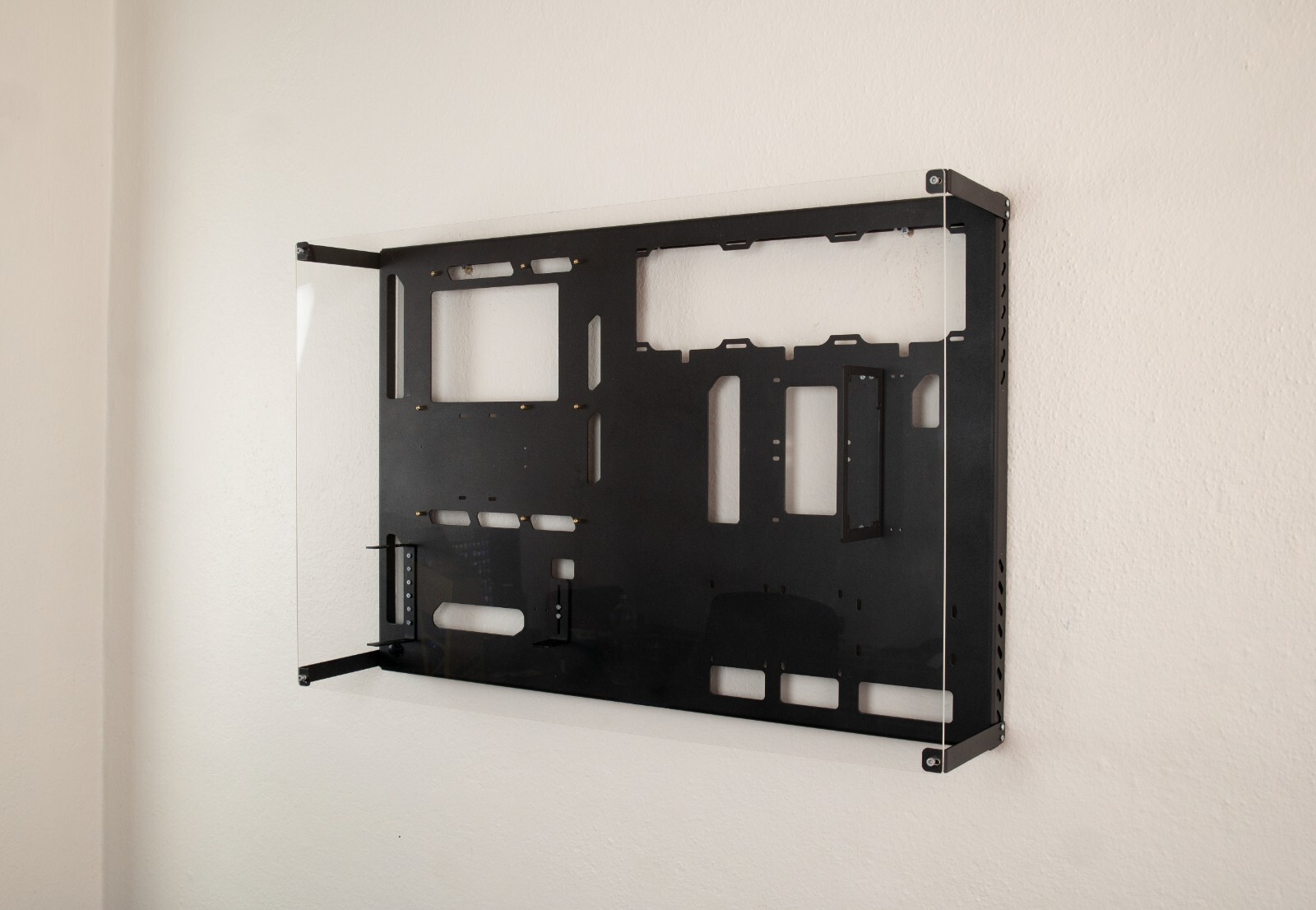 ABKCase Wall Computer Case, Computer Wall Mount,Premium Wall-Mountable Computer