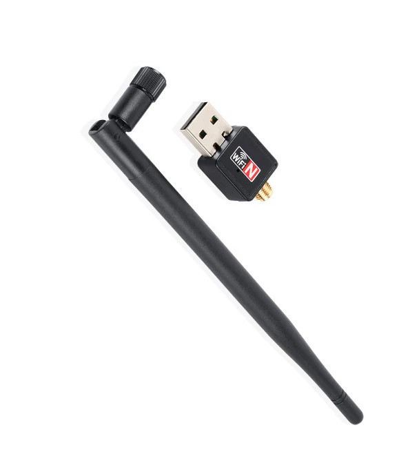 Mini 150Mbps USB WiFi Wireless Adapter Dongle LAN Card 802.11n/g/b w/Antenna K9
