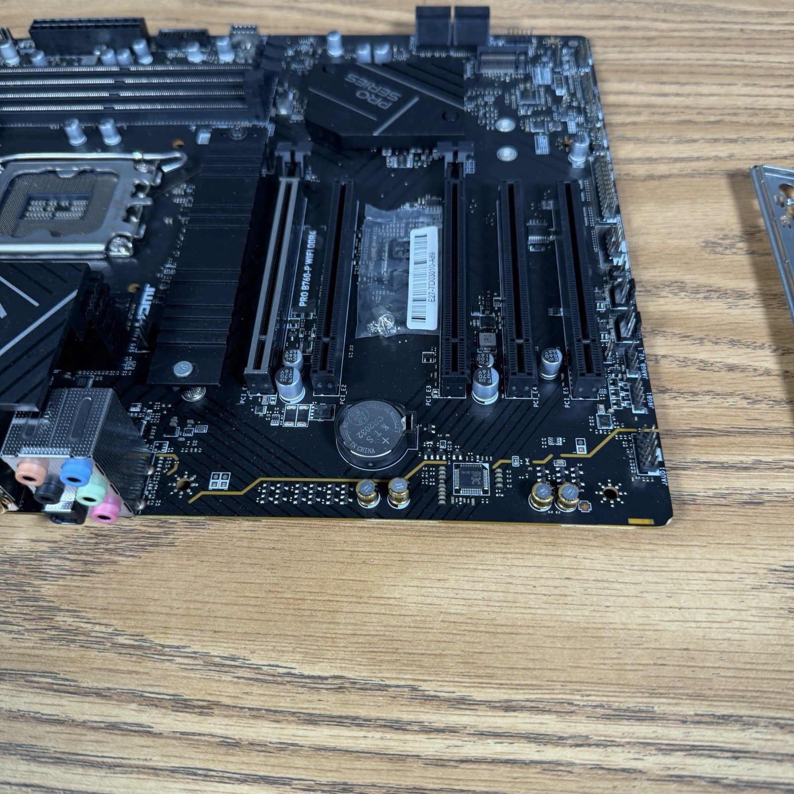 MSI PRO B760-P WiFi DDR4 ProSeries Motherboard For Parts Untested Not Working