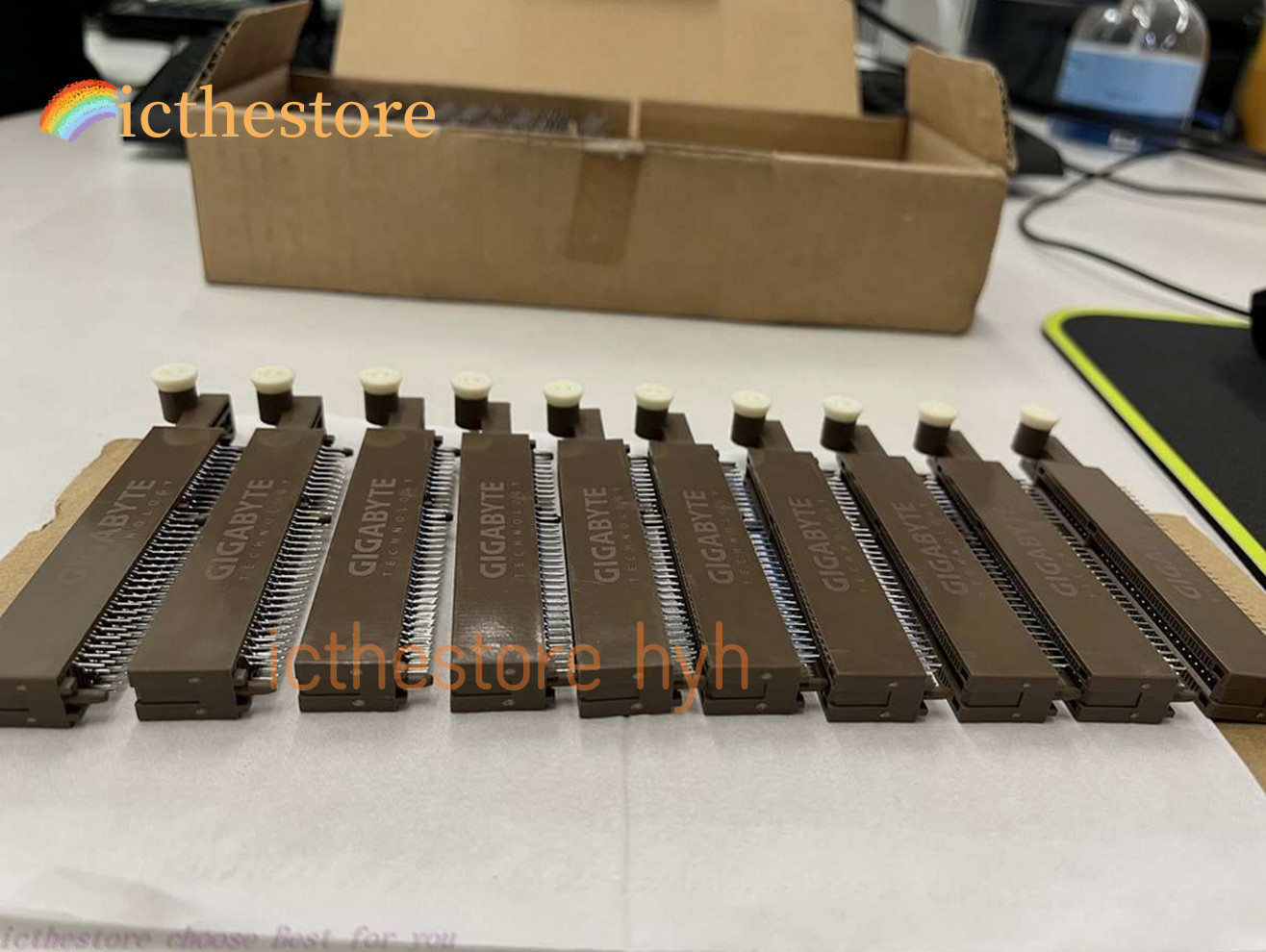 2PC AGP connection piece 11AC1-05R124-21 WAM2S-124BNAB2GN brown