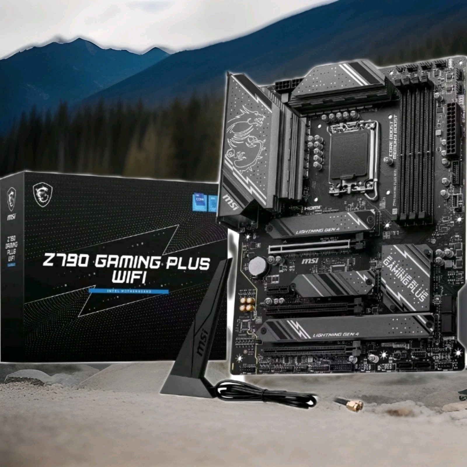 MSI Z790 Gaming Plus WiFi Motherboard Supports 12th/13th/14th Gen Intel