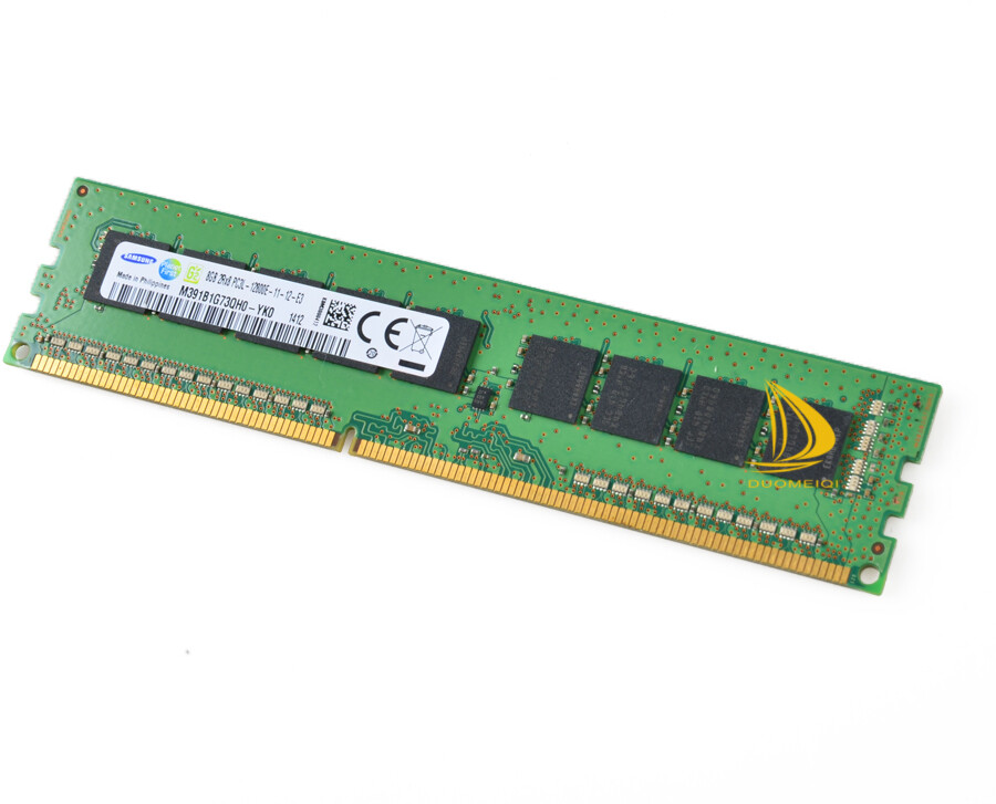 SAMSUNG 4x 8GB PC3L-12800E DDR3-1600Mhz ECC UDIMM Unbuffered RAM M391B1G73BH0 %y