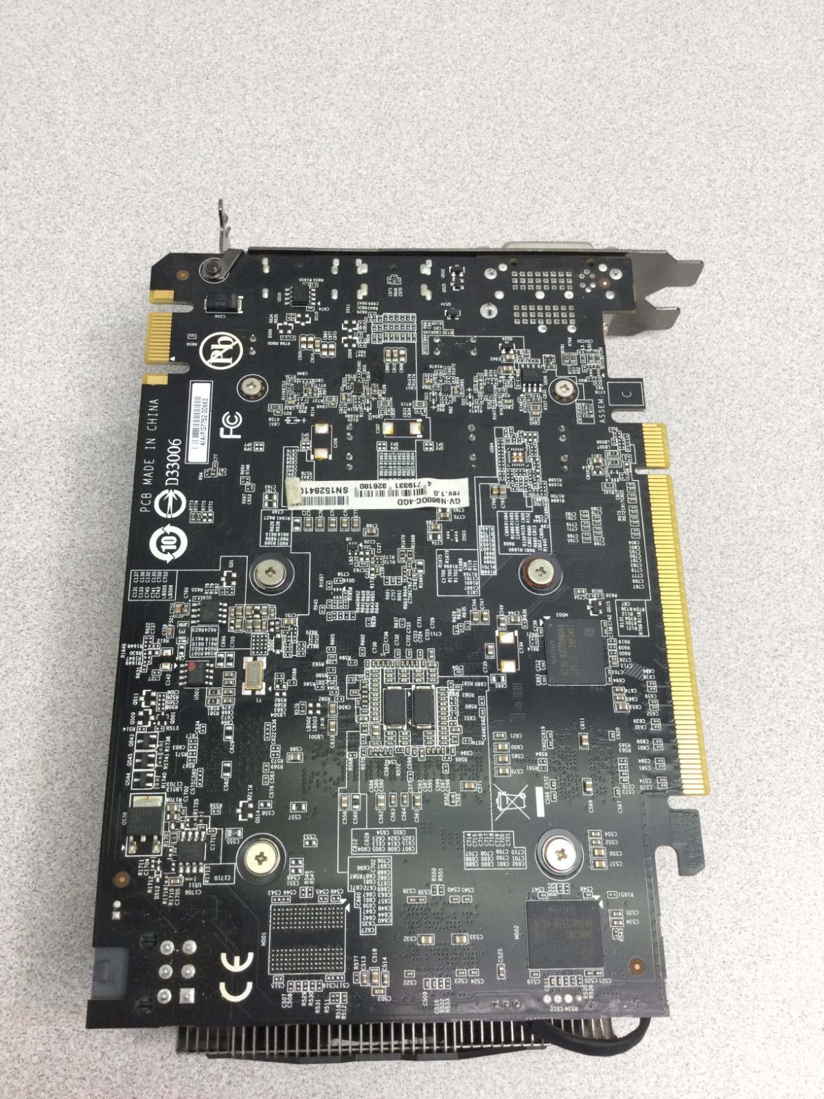 Windforce Gigabyte GeForce GV-N960OC-4GD 4G 128Bit GDDR5 Video Card
