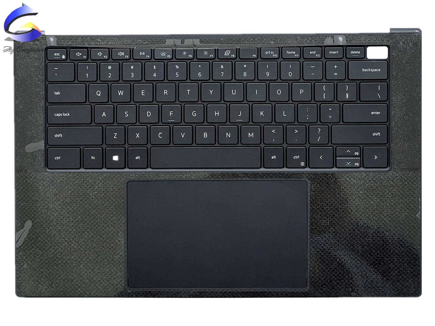 New Dell XPS 15 9500 Precision 5550 Upper Case Palmrest Cover Keyboard Touchpad