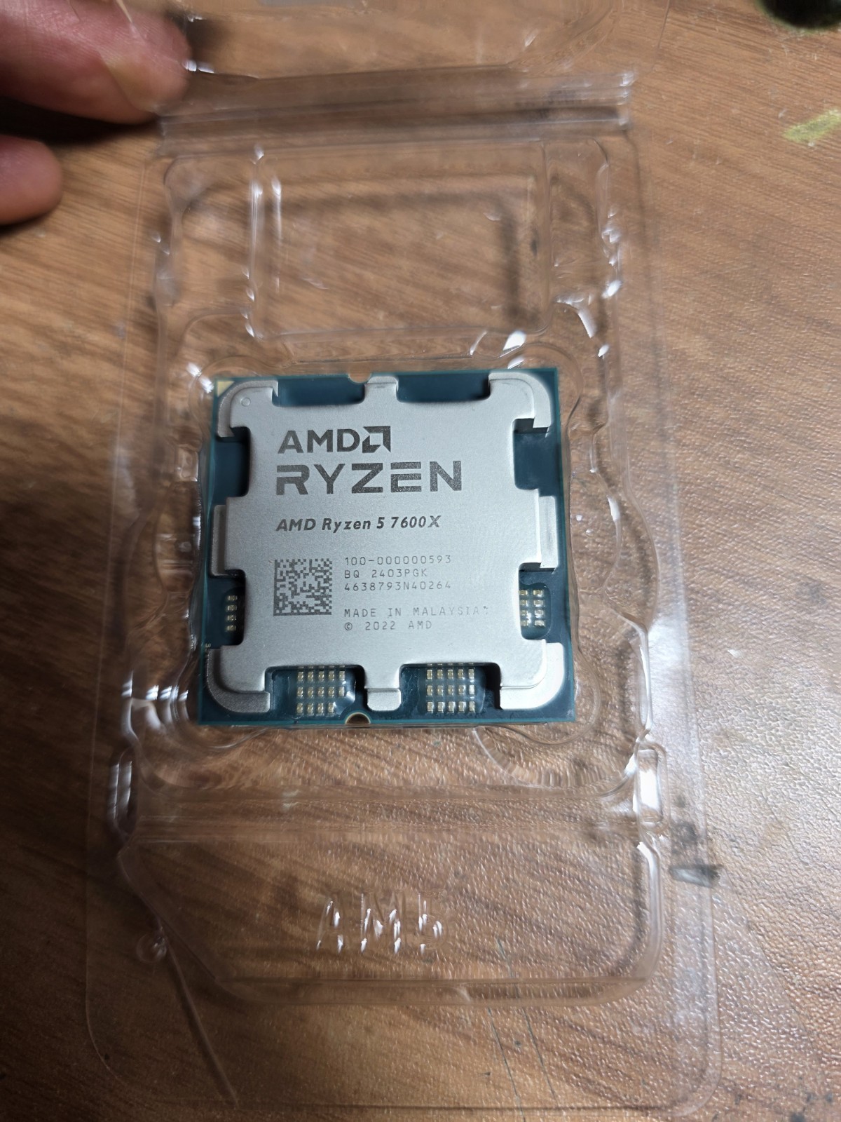 AMD – Ryzen 5 7600X 6-Core – 12-Thread 4.7GHz (5.3 GHz Max Boost) Socket AM5